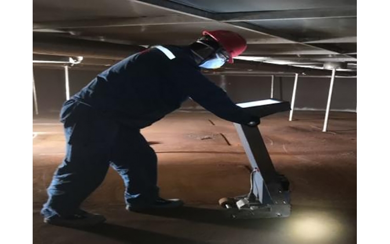 儲罐底板漏磁檢測